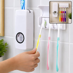 Automatic Toothpaste Dispenser – Hygienic Wall Mount | BrushedUp