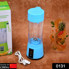 Portable USB Rechargeable 6-Blade Juicer Blender for Fresh Drinks