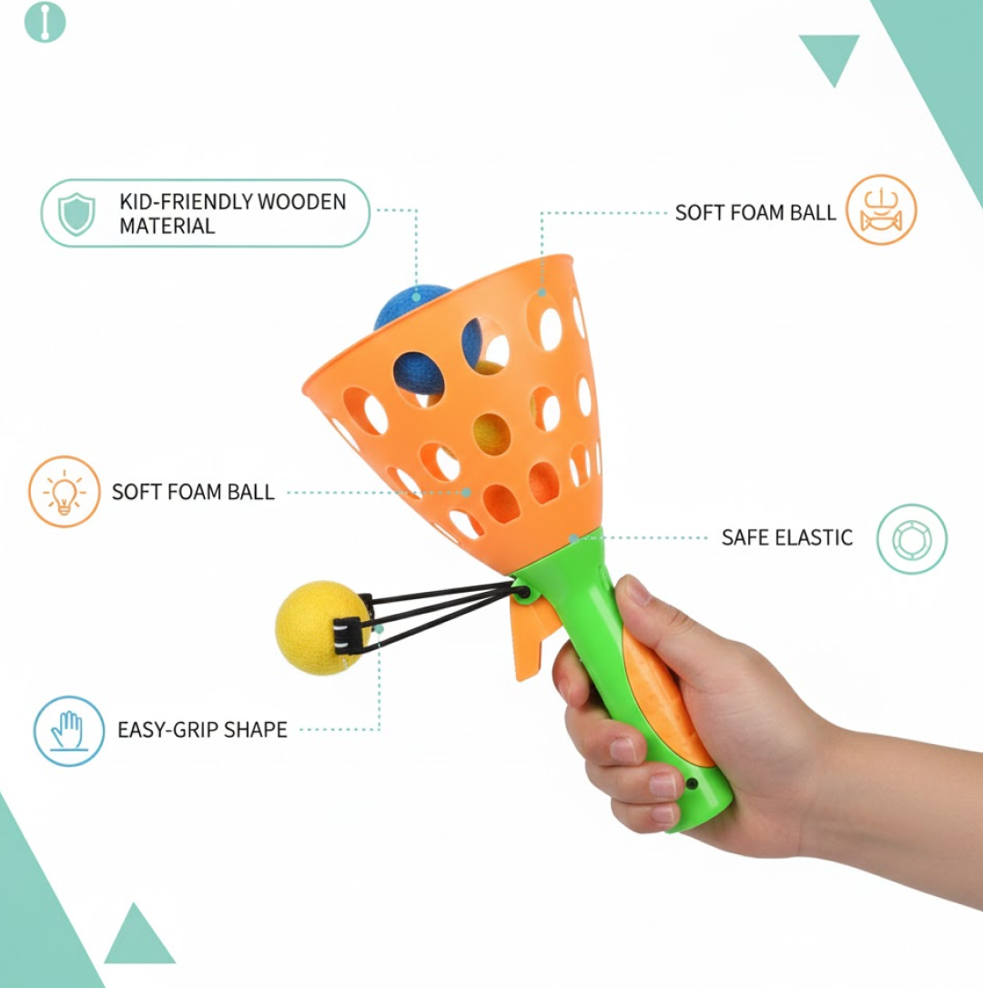 Catapult Ball Toy – Exciting Outdoor Fun for Kids | Boardoria