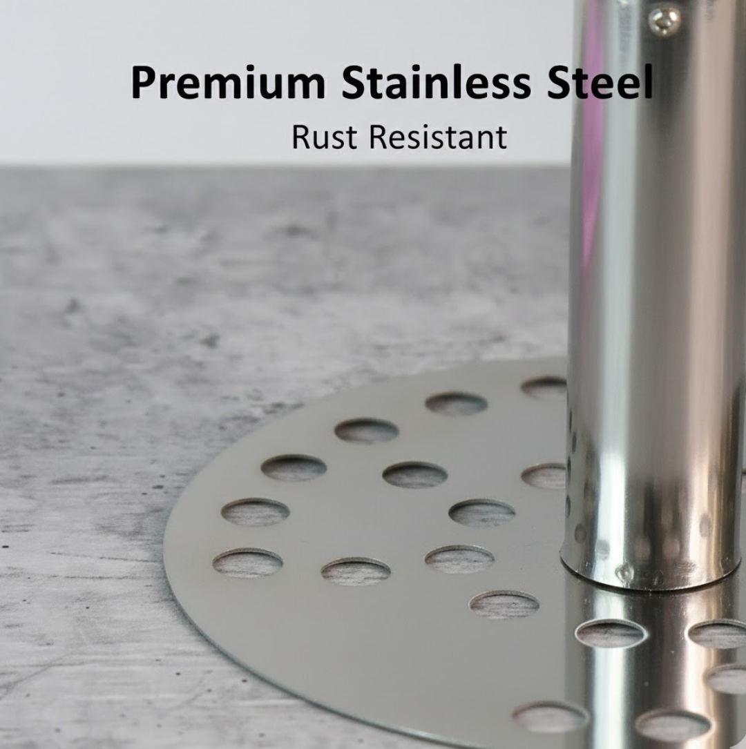 Paubhaji Masher – Ergonomic Stainless Steel | GripChef