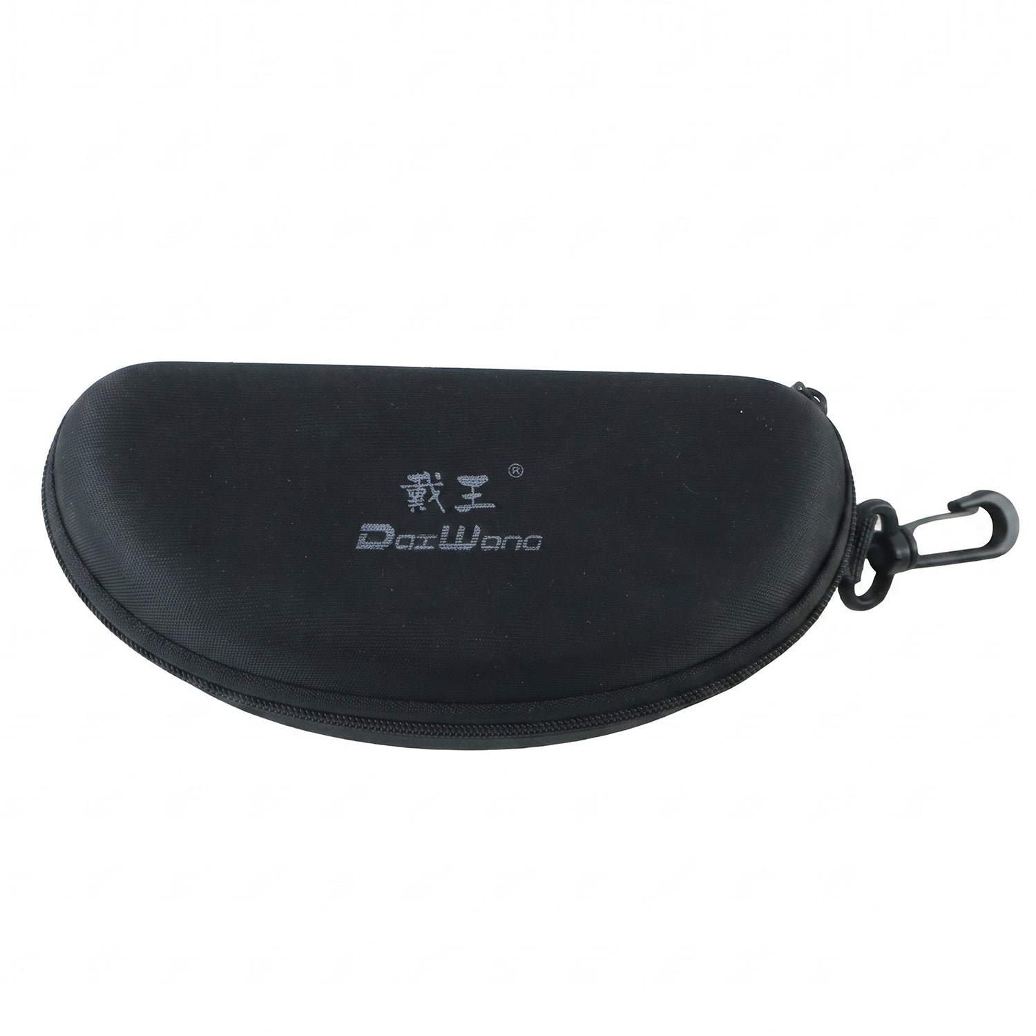 Zipper Hard Shell Sunglasses Case with Clip for Secure Travel Protection