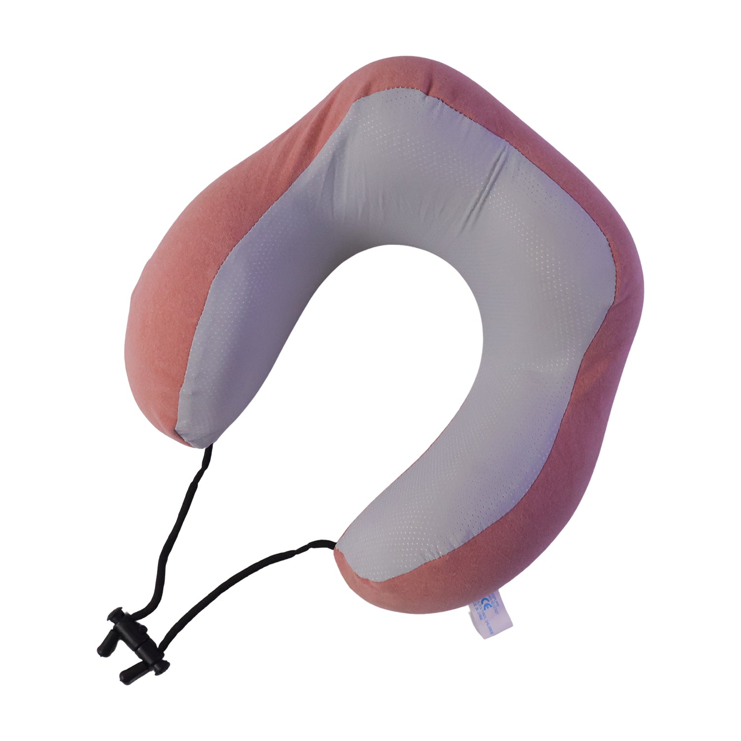 U Shaped Travel Neck Pillow with Adjustable Closure for Comfortable Trips