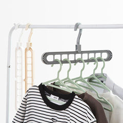 Space Saving Hanger – 9-Hole Wardrobe Organizer | Organivo