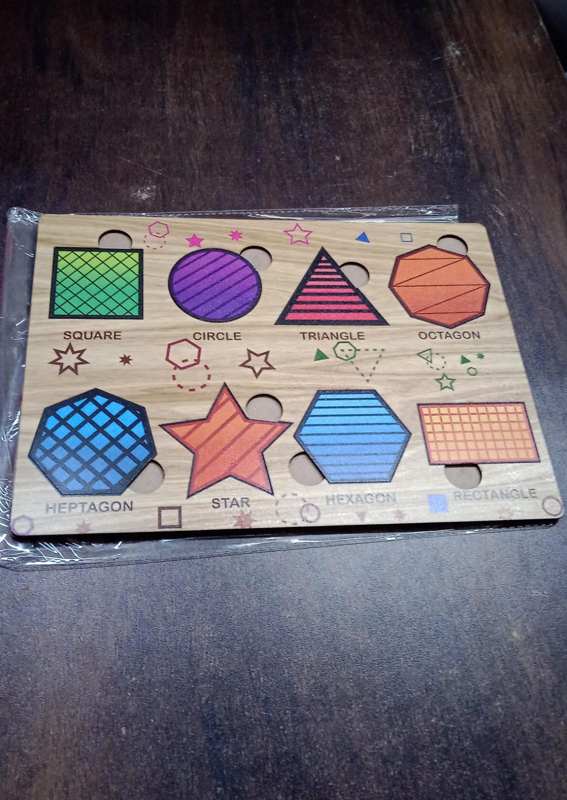 Wooden Triangle Puzzle – Educational Toy for Kids | Inventive Play