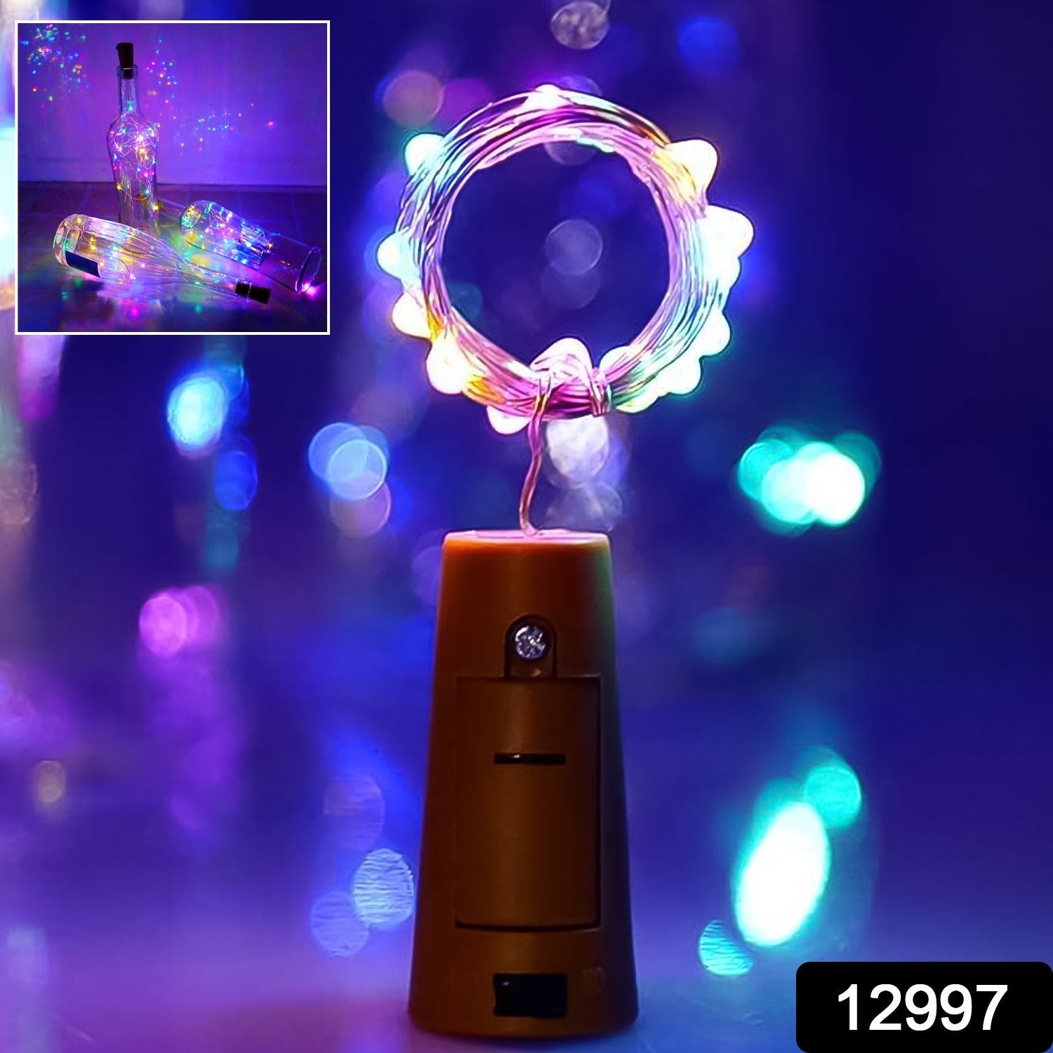 Bottle Cork Lights – Multi-Color LED String Light | Indo Glow