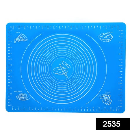 Silicone Baking Mat – Non-Stick Rolling Mat for Dough, Chapati, Roti, Pizza & Fondant