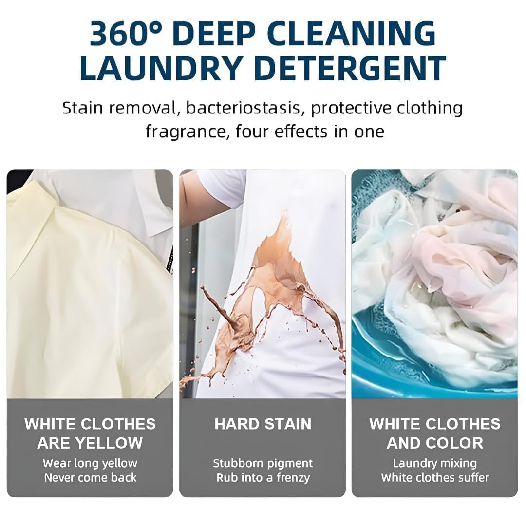 Laundry Detergent Pods 25 Pc | Ultra Clean Liquid Capsules for Powerful Stain Removal & Easy Wash