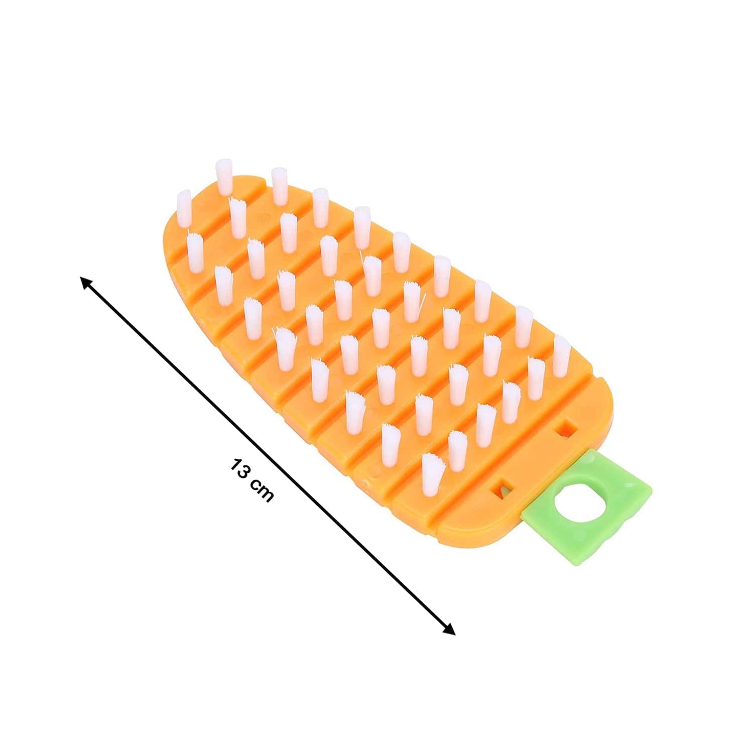 Vegetable Scrubbing Brush – Non-Toxic Carrot Design | Claranza