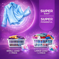Laundry Detergent Pods 25 Pc | Ultra Clean Liquid Capsules for Powerful Stain Removal & Easy Wash
