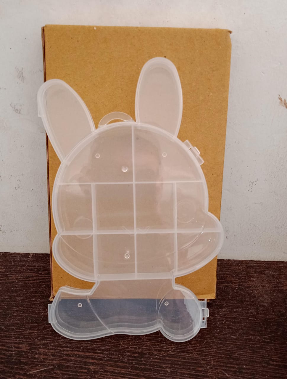 Bear Jewelry Organizer – Clear ABS Plastic Storage Box | Organivo