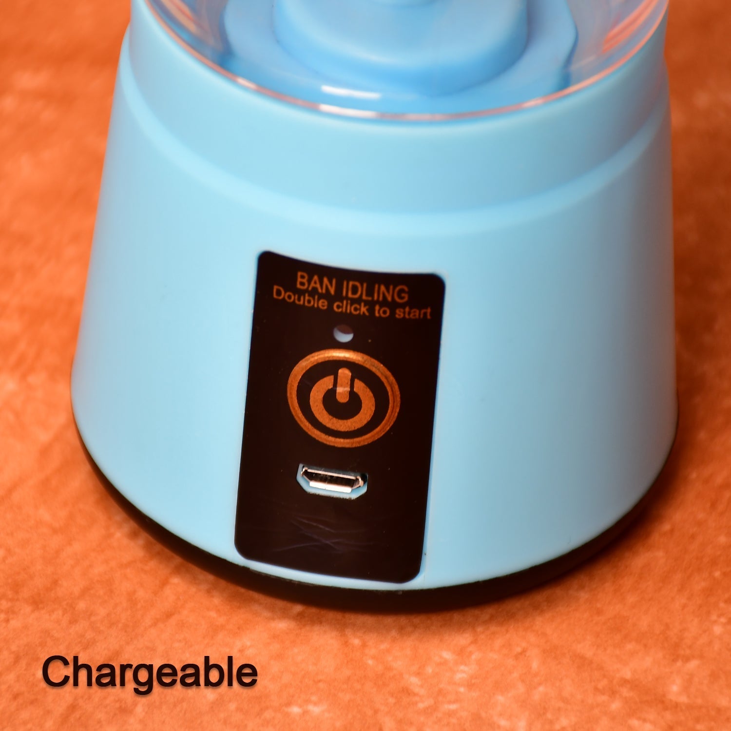 Portable USB Rechargeable 6-Blade Juicer Blender for Fresh Drinks