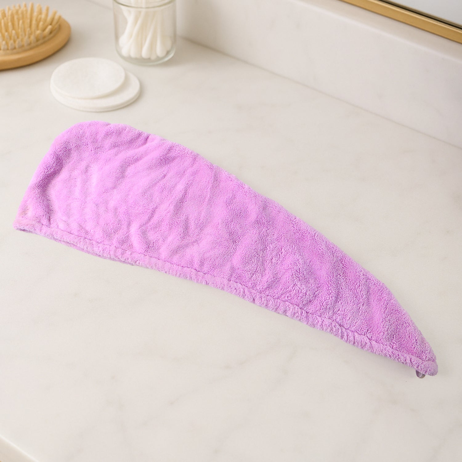 1408 Quick Turban Hair-drying Absorbent Microfiber Toweldry Shower Caps