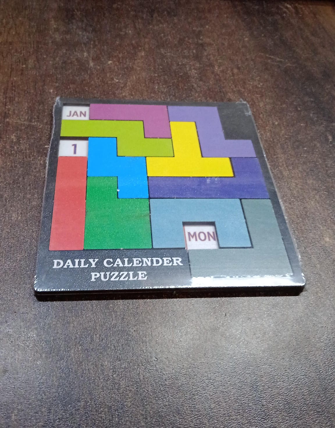 Wooden Daily Calendar Puzzle – Mind Challenge Game | Inventive Play