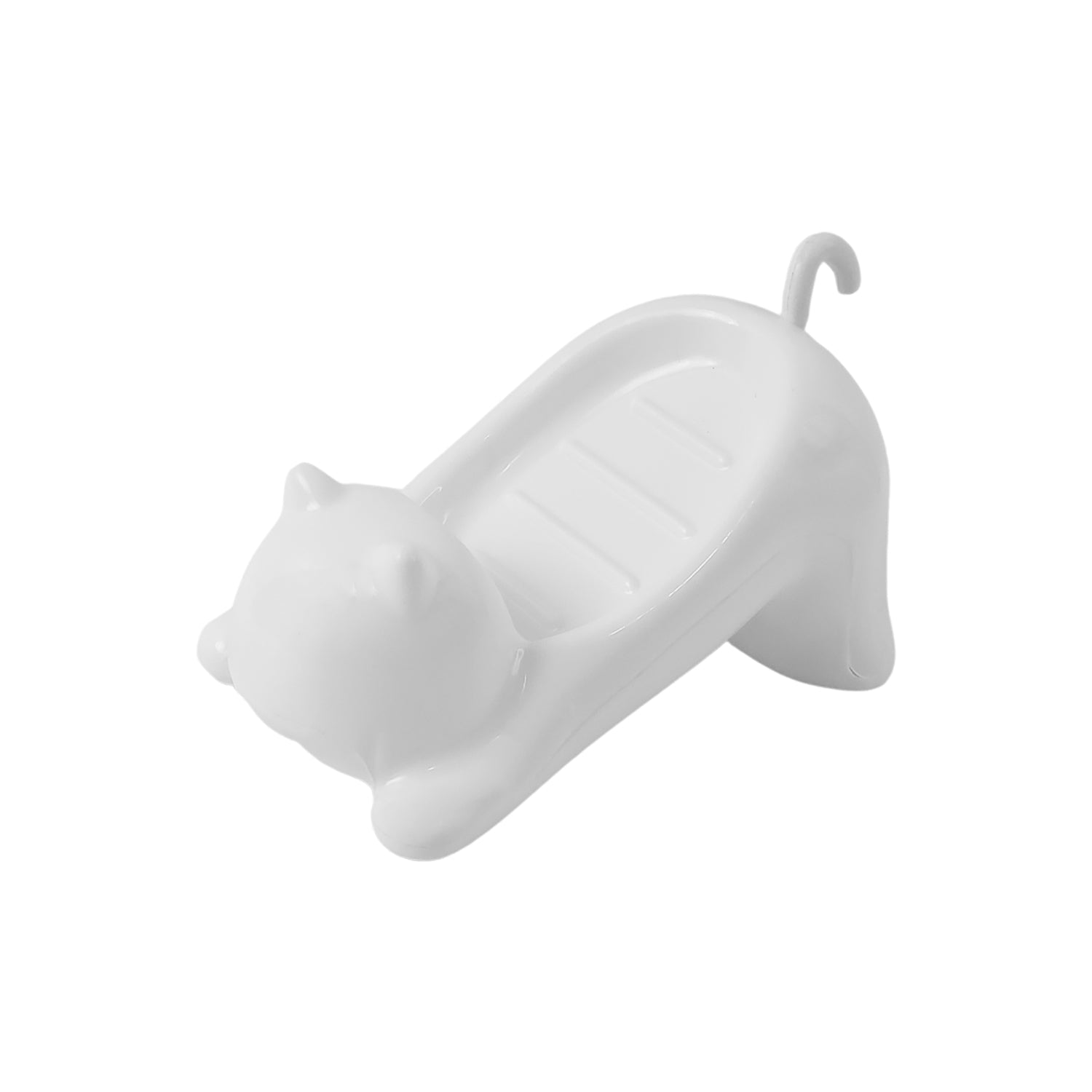Animal Shape Soap Dish Holder – Cute Bear Design with Drainage
