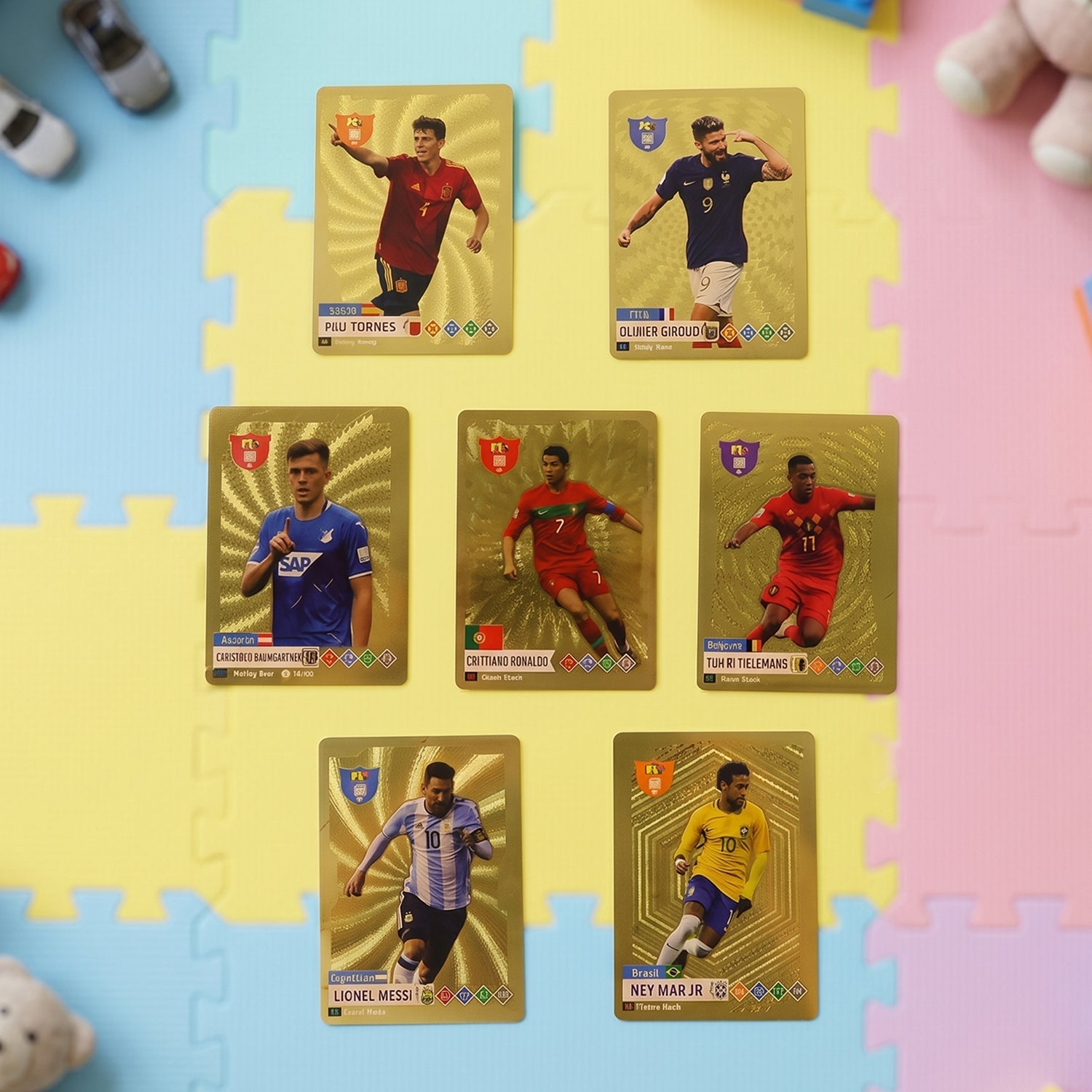 Football Trading Cards Set – Premium Collectible for Fans and Enthusiasts