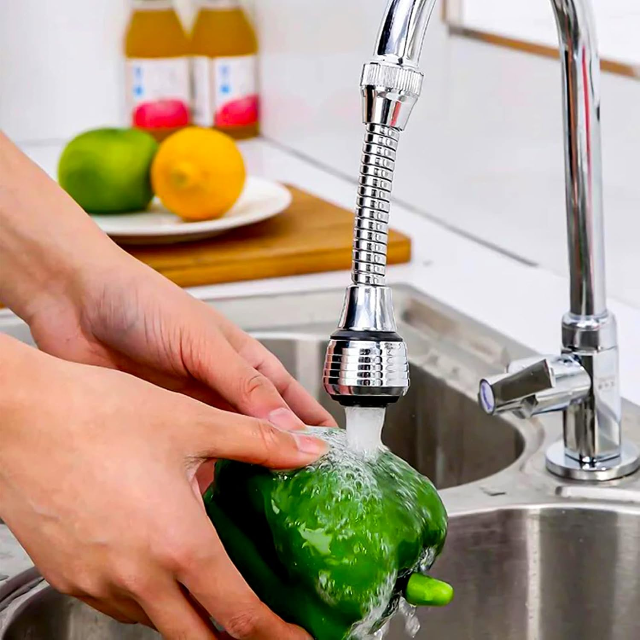 Flexible Water Sprayer & Sprinkler | Lightweight Portable Watering and Washing Tool for Home, Garden & Cleaning Use