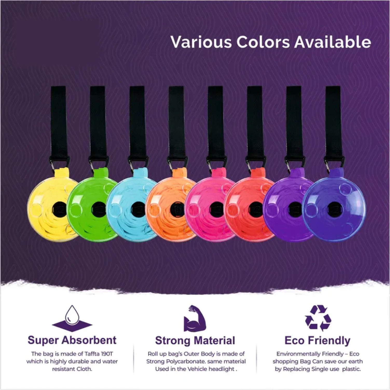 Reusable Insulated Grocery Shopping Bag | Washable & Foldable Cloth Shopping Bag | Eco-Friendly Carry Bag