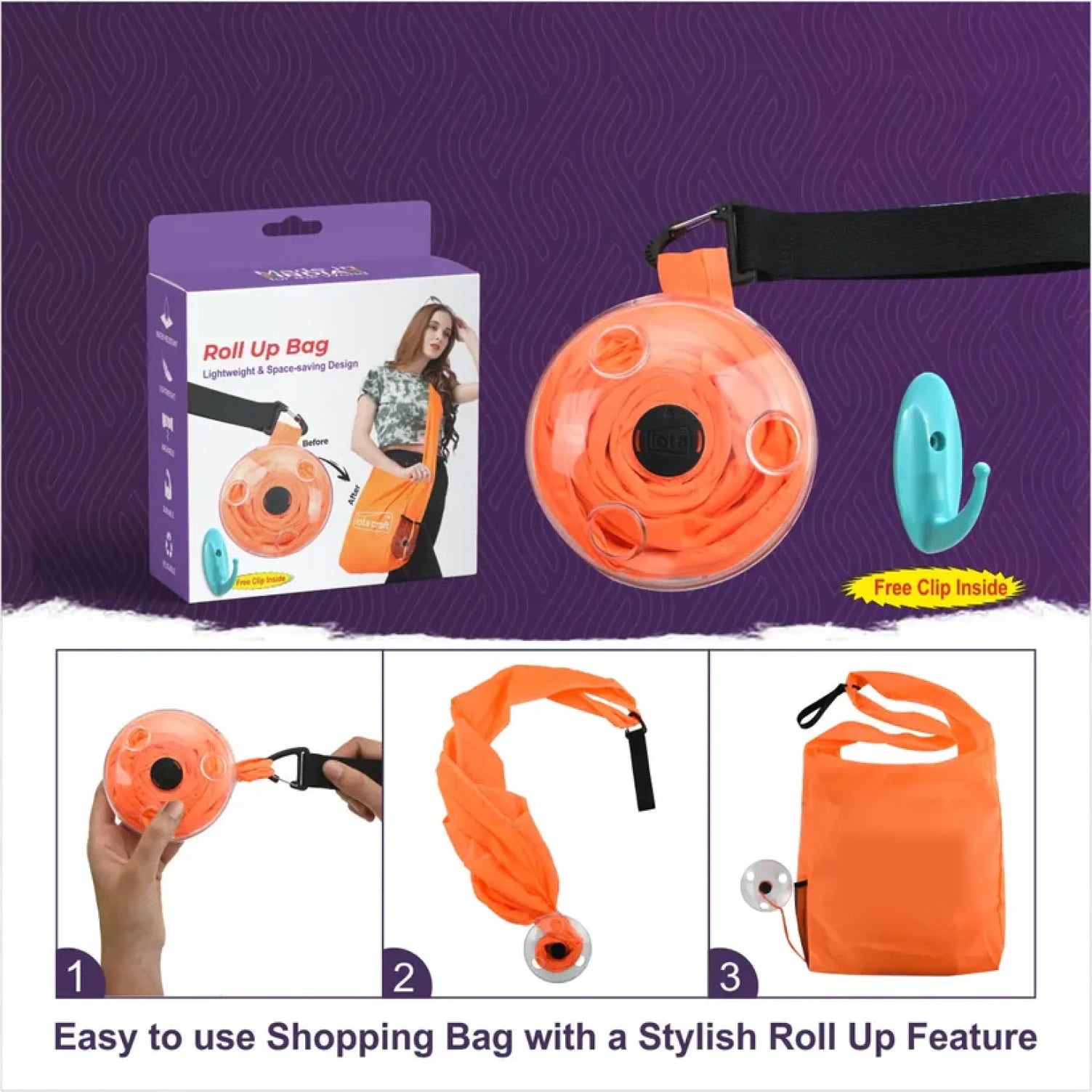 Reusable Insulated Grocery Shopping Bag | Washable & Foldable Cloth Shopping Bag | Eco-Friendly Carry Bag