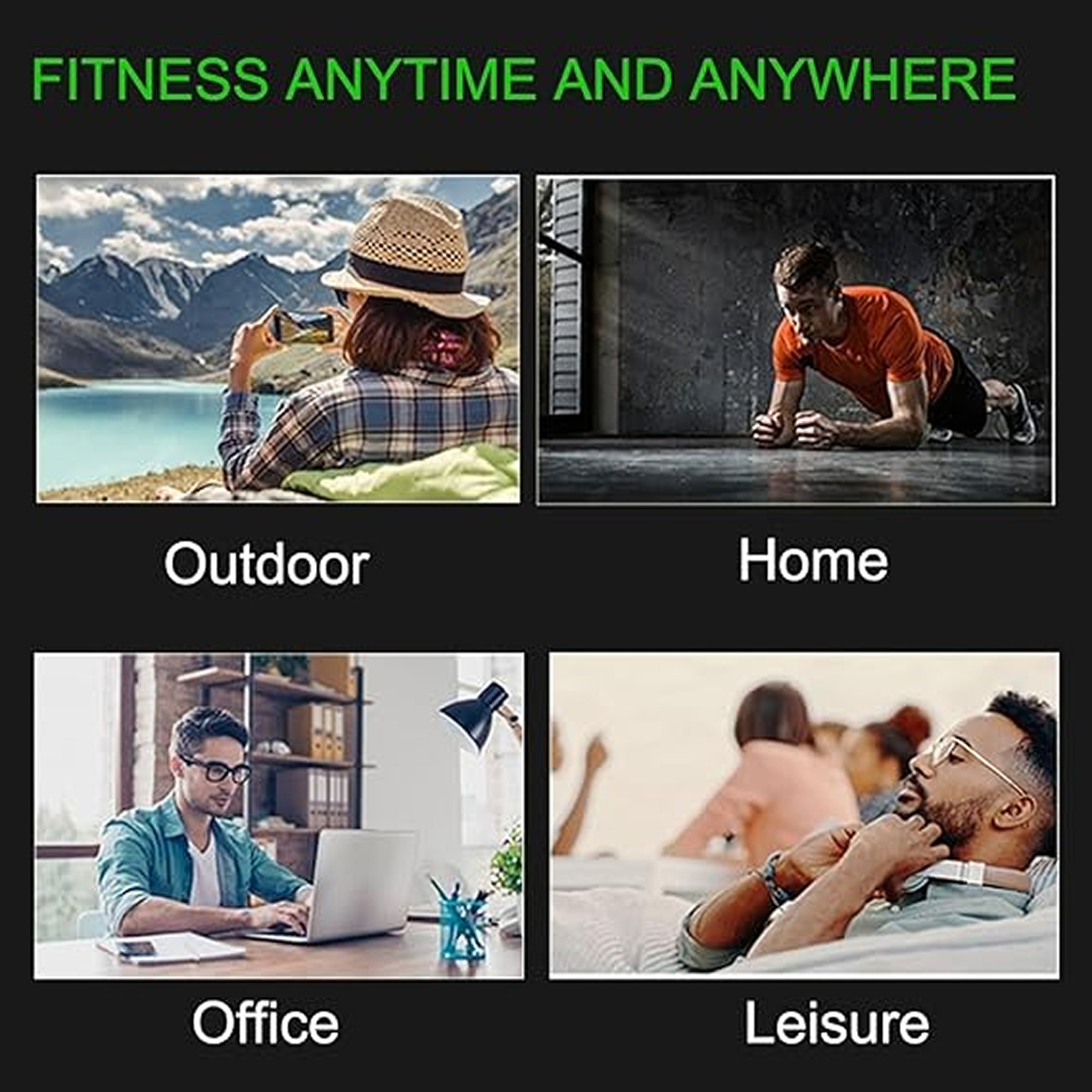 6 Pack ABS Stimulator Wireless Abdominal & Muscle Exerciser | EMS Body Massager | Fitness Abs Training Device for Muscle Toning