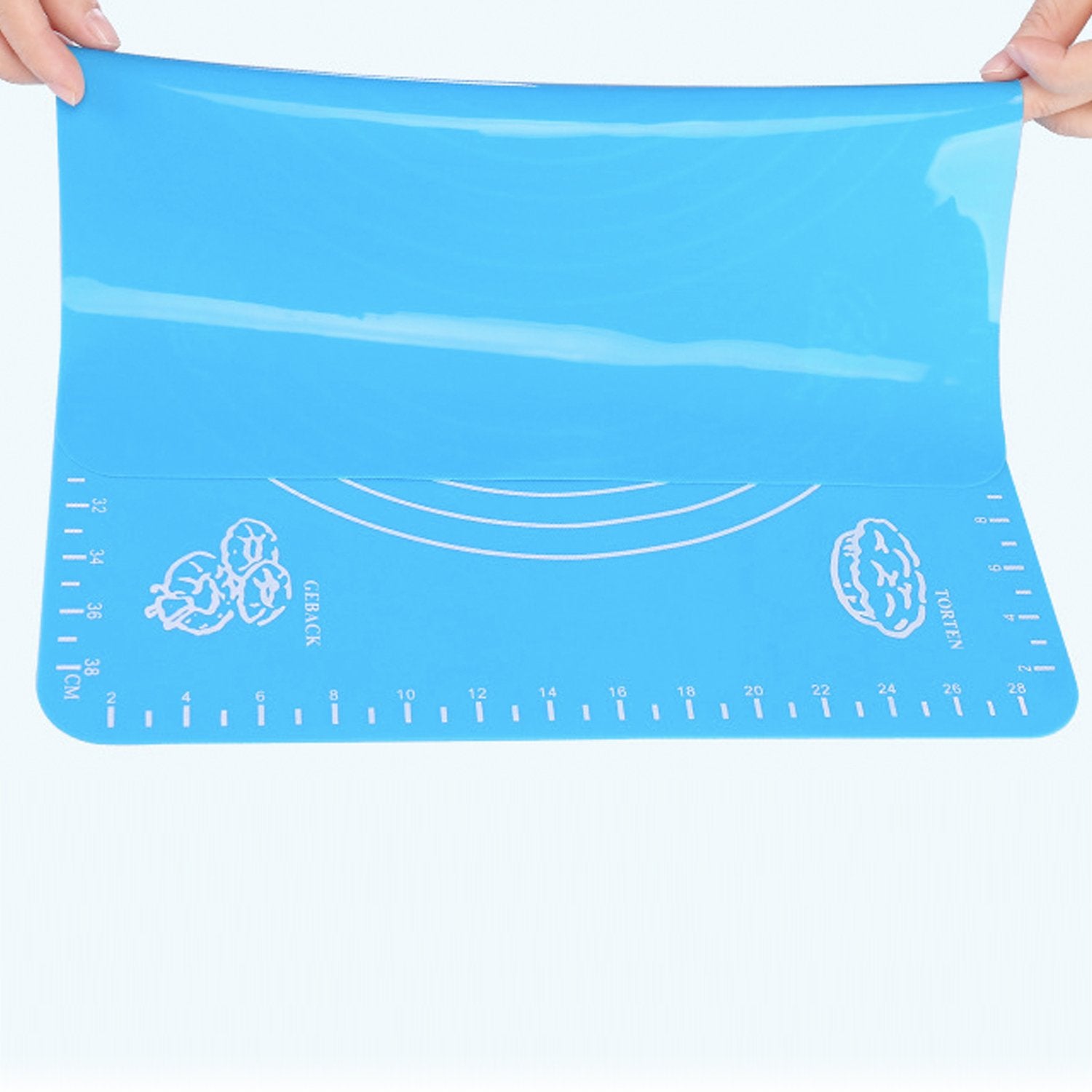 Silicone Baking Mat – Non-Stick Rolling Mat for Dough, Chapati, Roti, Pizza & Fondant