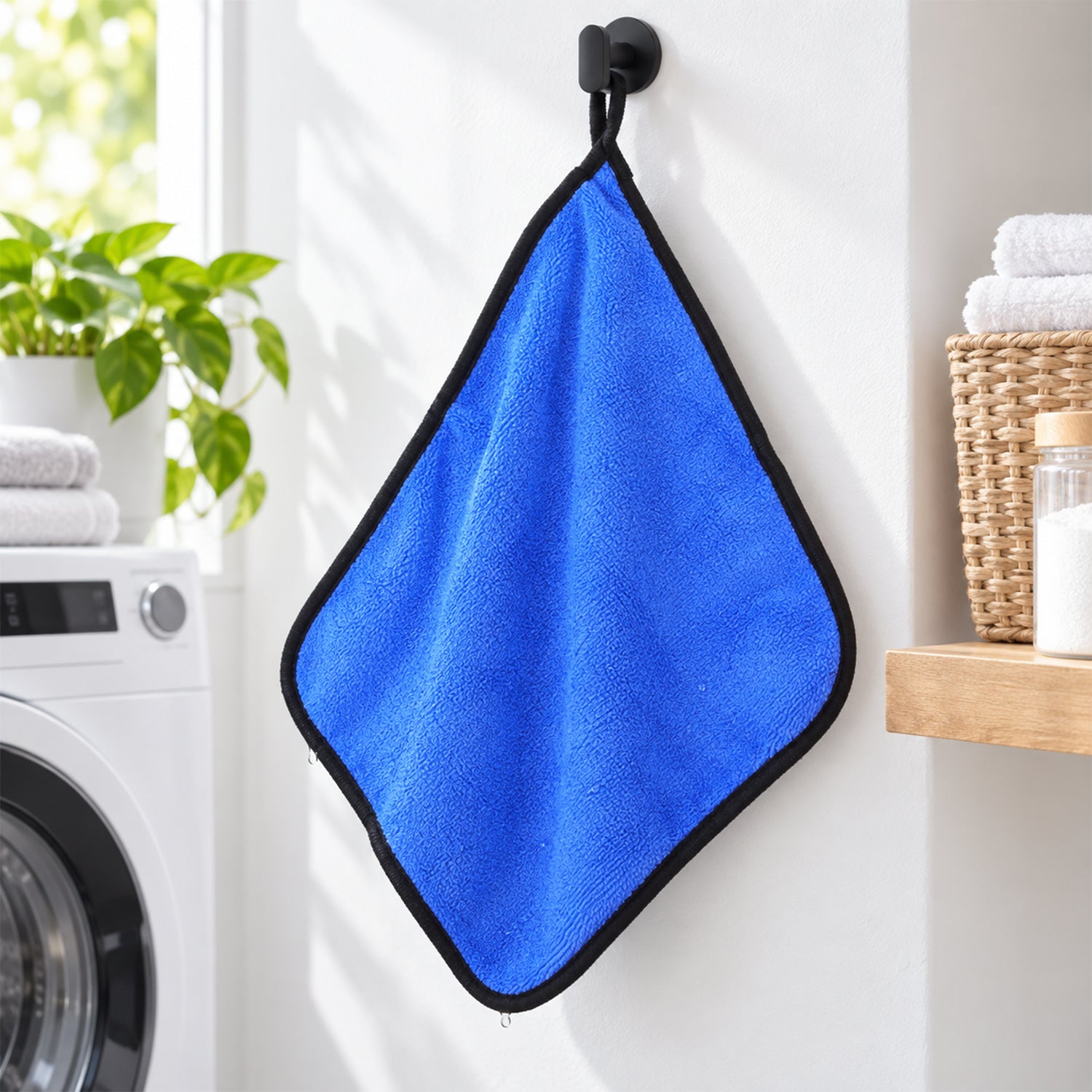 Soft Absorbent Reusable Cleaning Cloth Towel For Kitchen Car Glass And Home Use