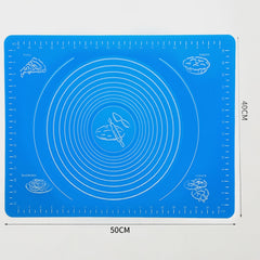 Silicone Baking Mat – Non-Stick Rolling Mat for Dough, Chapati, Roti, Pizza & Fondant
