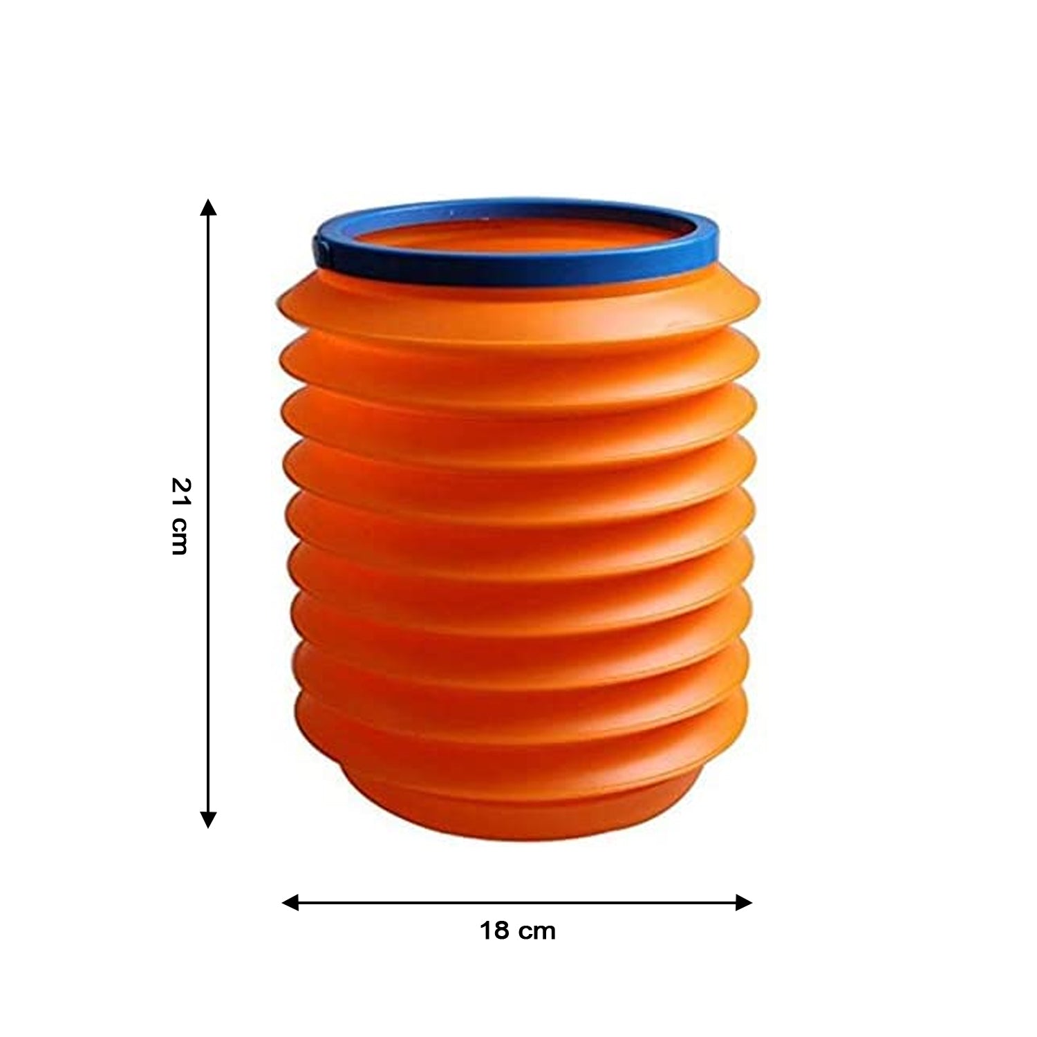 Foldable Storage Bucket for Home, Kitchen, Car, and Outdoor Use | Compact & Durable Multiuse Water Container 4L Capacity