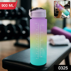 Motivational Water Bottle with Straw & Time Marker | Hydrozilla