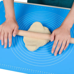 Silicone Baking Mat – Non-Stick Rolling Mat for Dough, Chapati, Roti, Pizza & Fondant