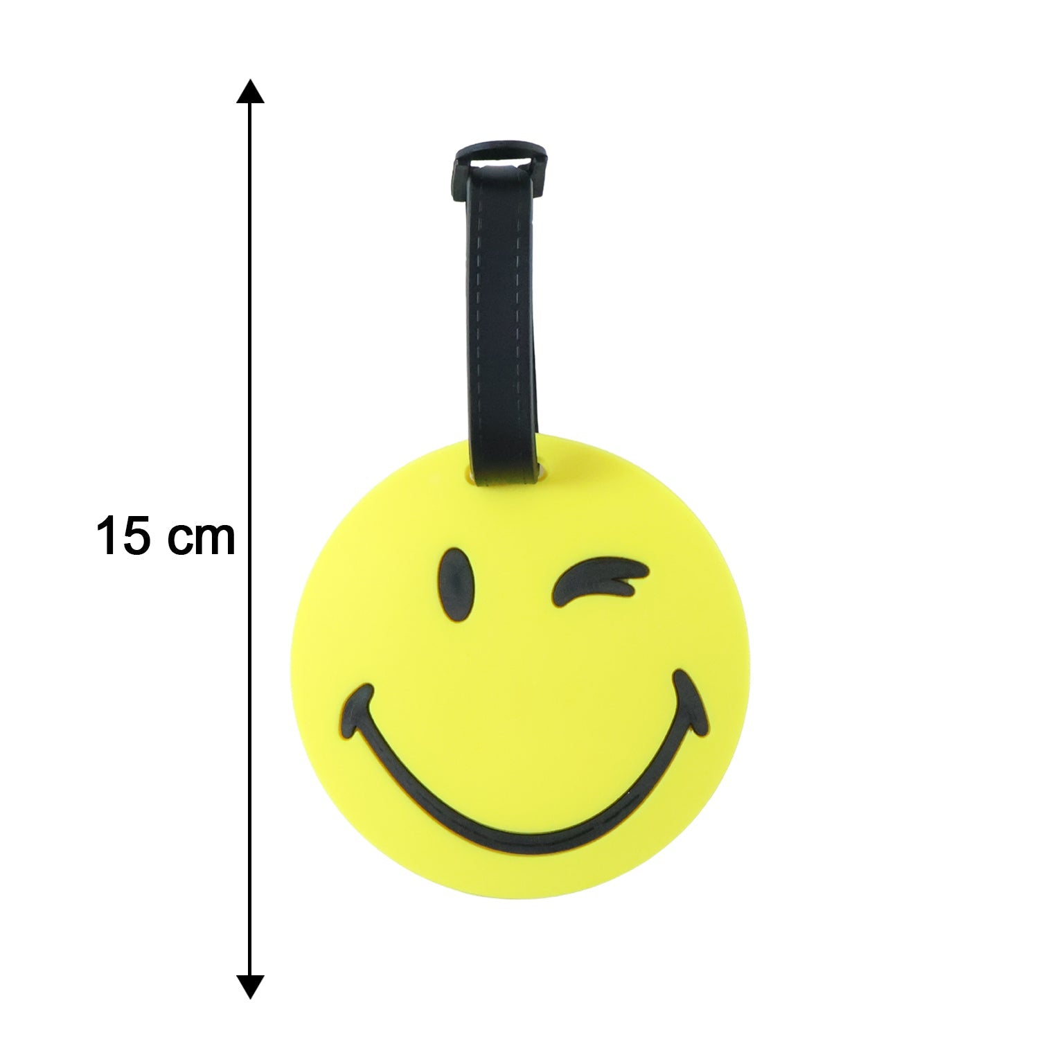 Luggage Tag – Bright Emoji Design for Easy Identification