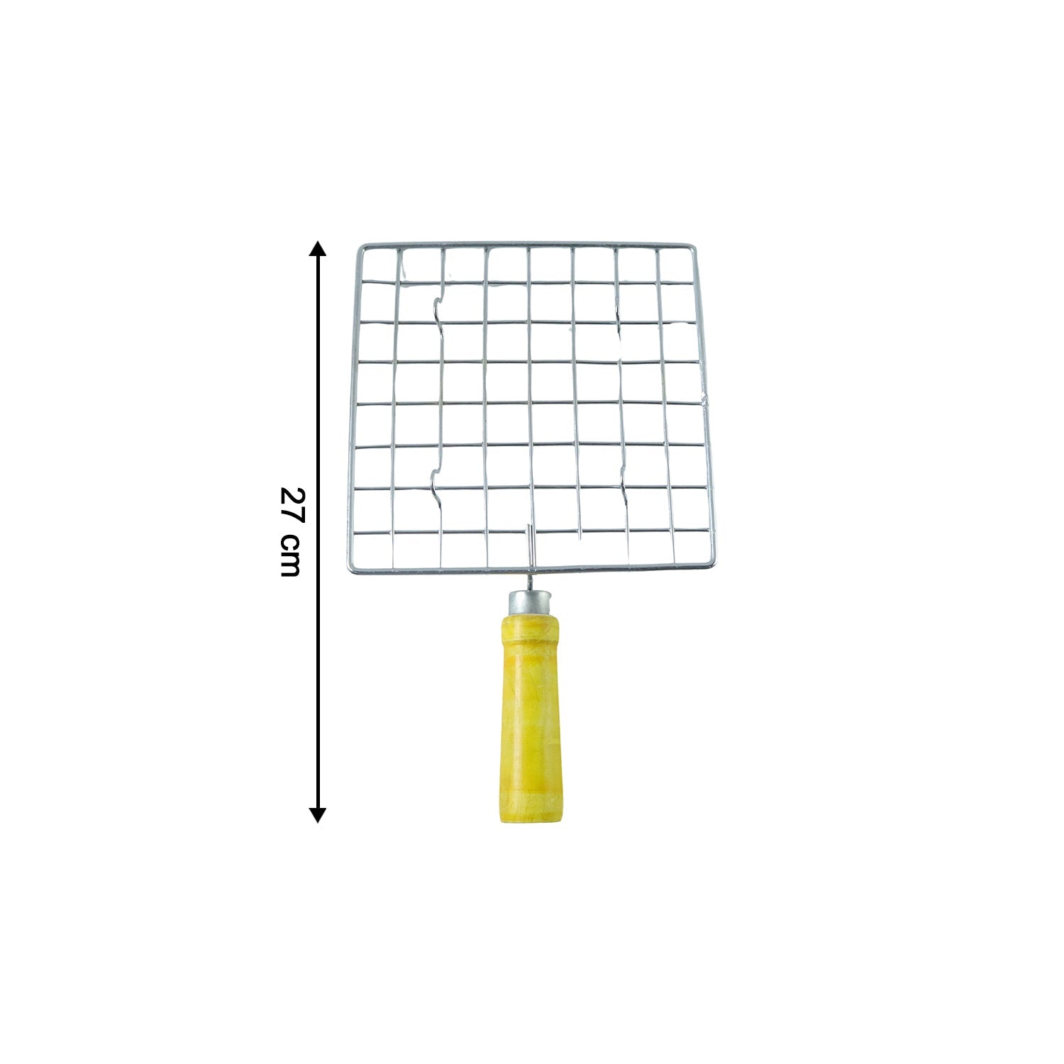 Roaster Jali – Stainless Steel & Wooden Handle | CookAura