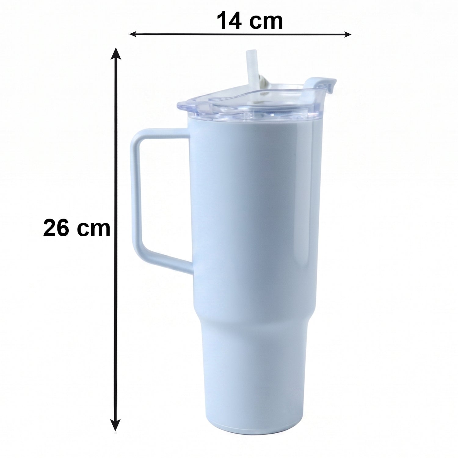Travel Tumbler – Large 1800ml Capacity with Leak-resistant Lid