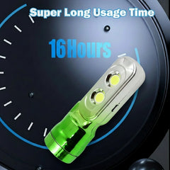 Multi-Functional 3-Mode Torchlight Emergency LED Lamp with Built-In Battery