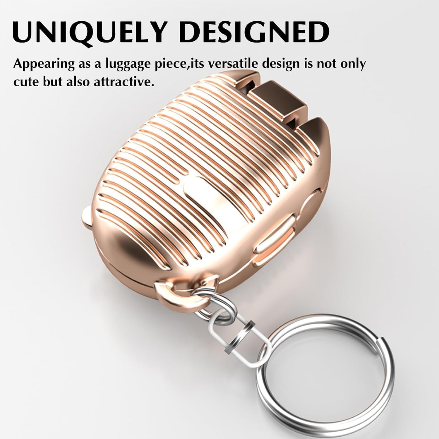 Keychain Nail Clipper – Mini Folding Stainless Steel Nail Cutter with Built-in Nail File | Portable Pocket Manicure Tool for Travel (Multicolor, 1 Pc)