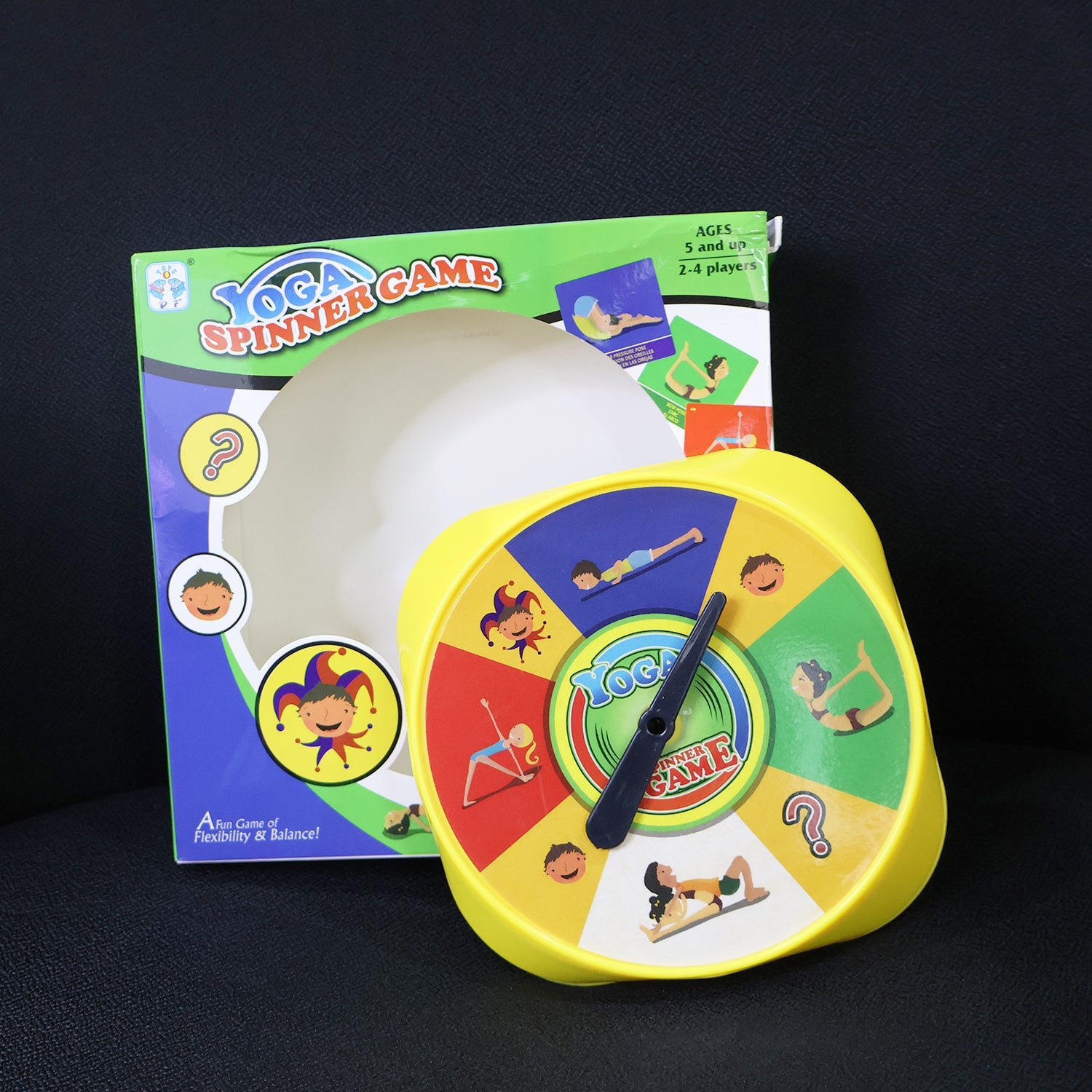 Yoga Spinner Game – Fun Family Fitness & Flexibility Activity