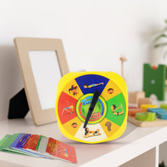 Yoga Spinner Game – Fun Family Fitness & Flexibility Activity