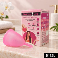 Reusable Silicone Menstrual Cup for Personal Care and Travel
