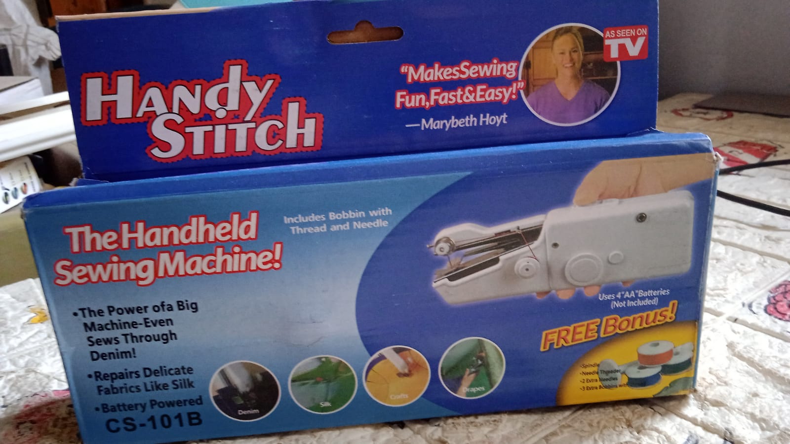Mini Electric Sewing Machine – Portable & Cordless | DeoDap