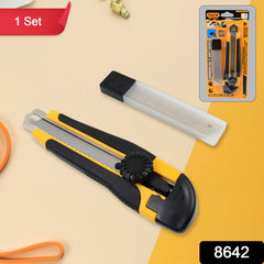 Cutter Knife Set – Heavy Duty Utility Knife with 4 Blades | Wagtail