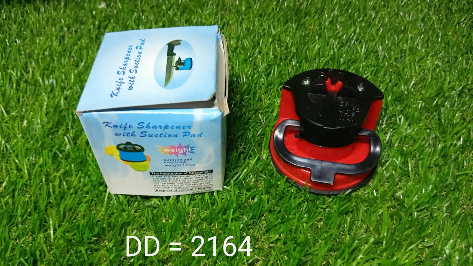 Manual Kitchen Knife Sharpener – 3-Stage Easy-Grip, knife sharpner