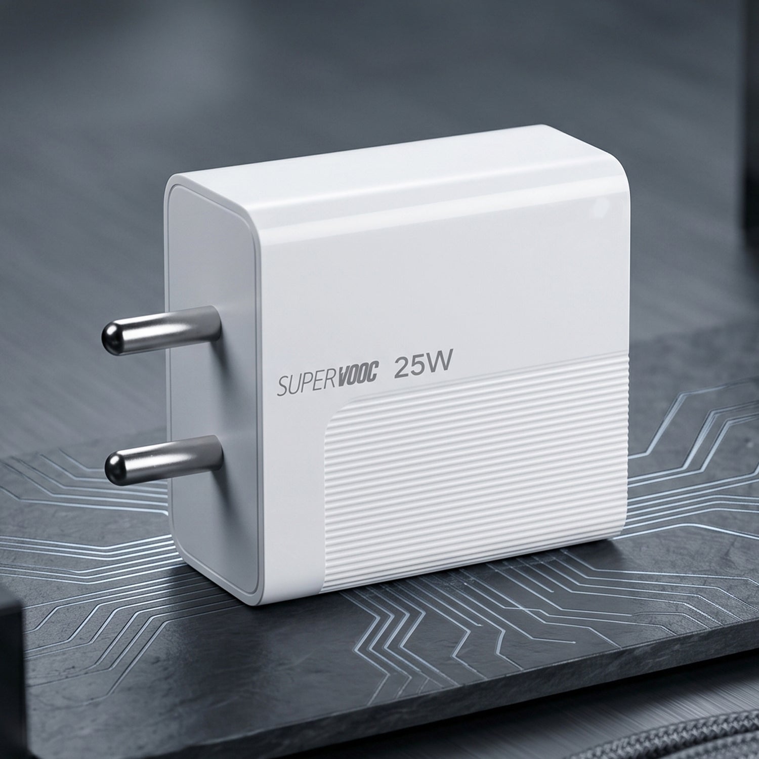 Durable 25W USB wall adapter delivering stable power.
