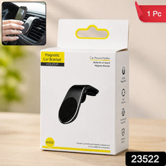 A white box for a magnetic car bracket holder with a red label indicating "1 Pc" and a number "23522".
