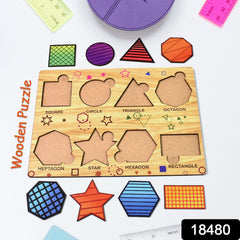 Wooden Triangle Puzzle – Educational Toy for Kids | Inventive Play