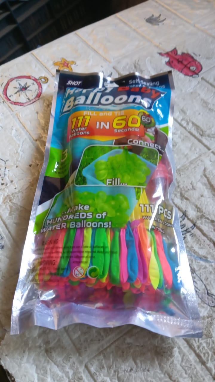 Holi Water Balloons – 111 Pcs Self-Tying Fun | Dollovia