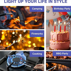 Electric Arc Lighter – USB Rechargeable with 360° Flexible Neck