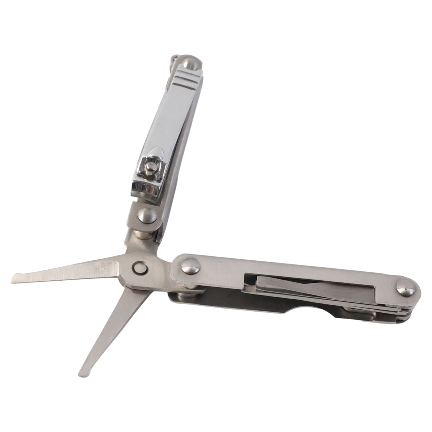 Multipurpose Pocket Tool Kit – Stainless Steel 8-in-1 Compact Design