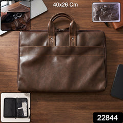 Leather Laptop Bag – Stylish & Durable Office Briefcase