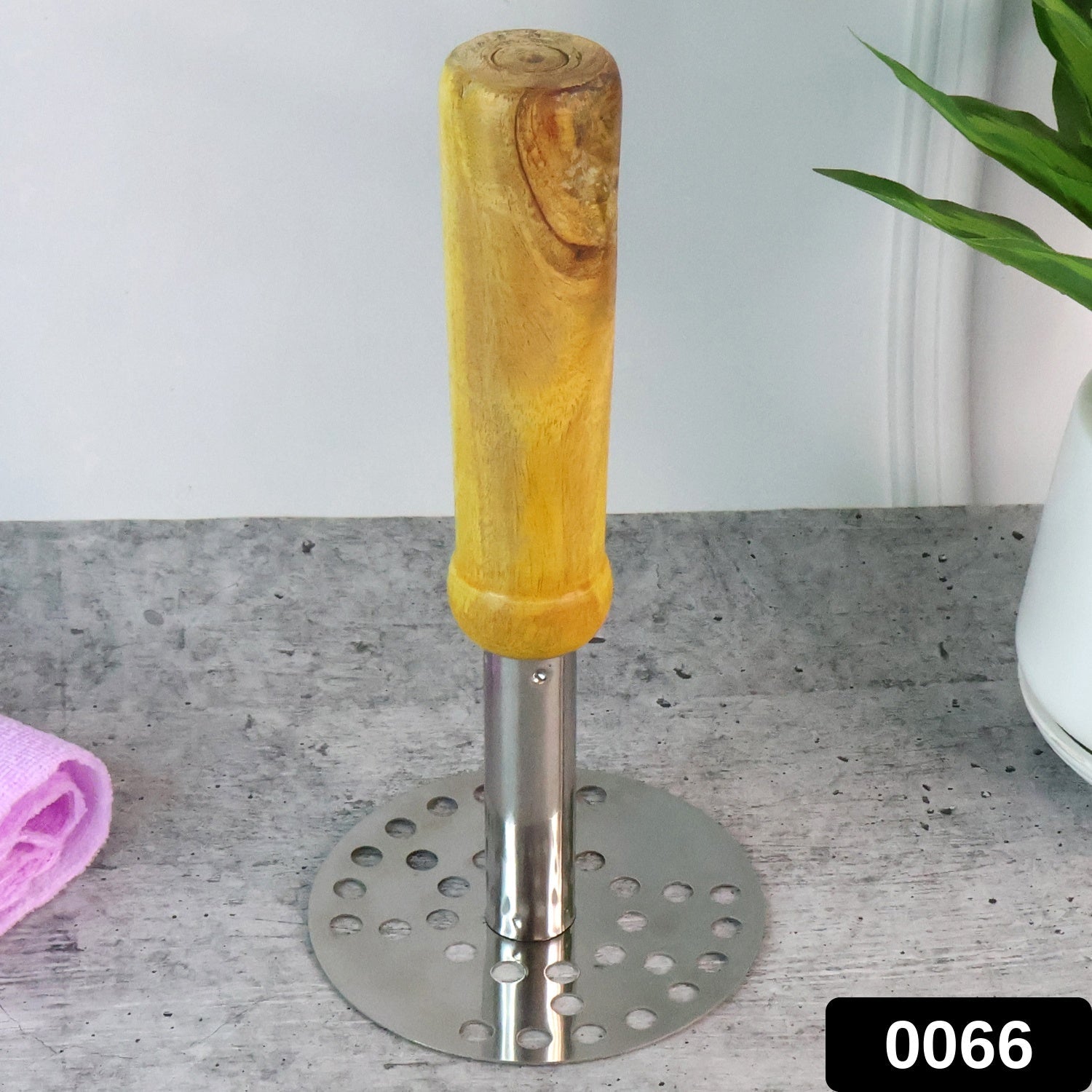 Paubhaji Masher – Ergonomic Stainless Steel | GripChef